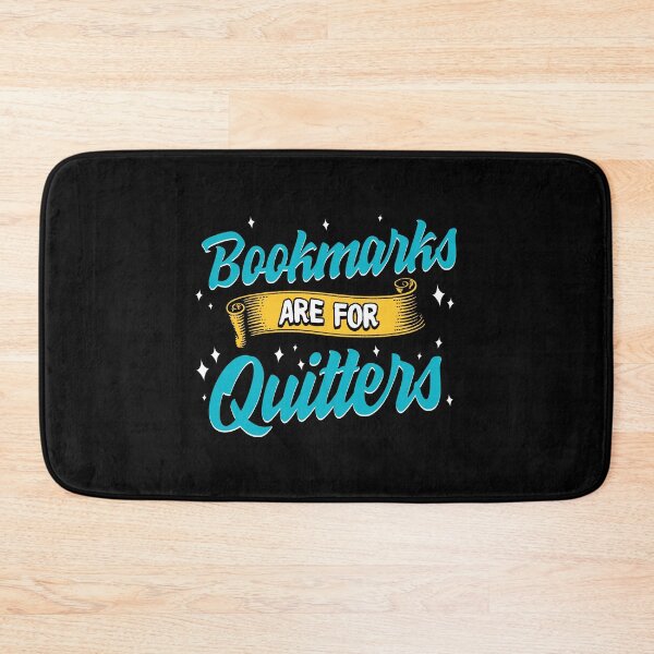 Item preview, Cute & Funny Bookmarks Are For Quitters Reading Pun designed and sold by perfectpresents.