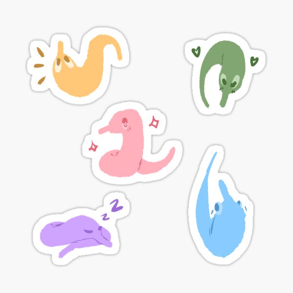 Wormies Sticker