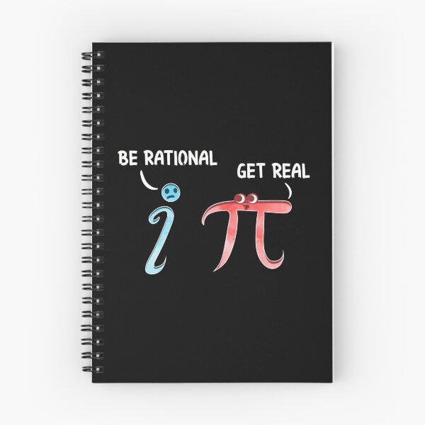 Item preview, Cute & Funny Be Rational Get Real Mathematics Pun designed and sold by perfectpresents.
