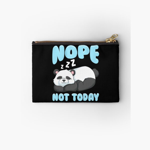 Item preview, Cute & Funny Nope Not Today Lazy Panda Sleepy designed and sold by perfectpresents.