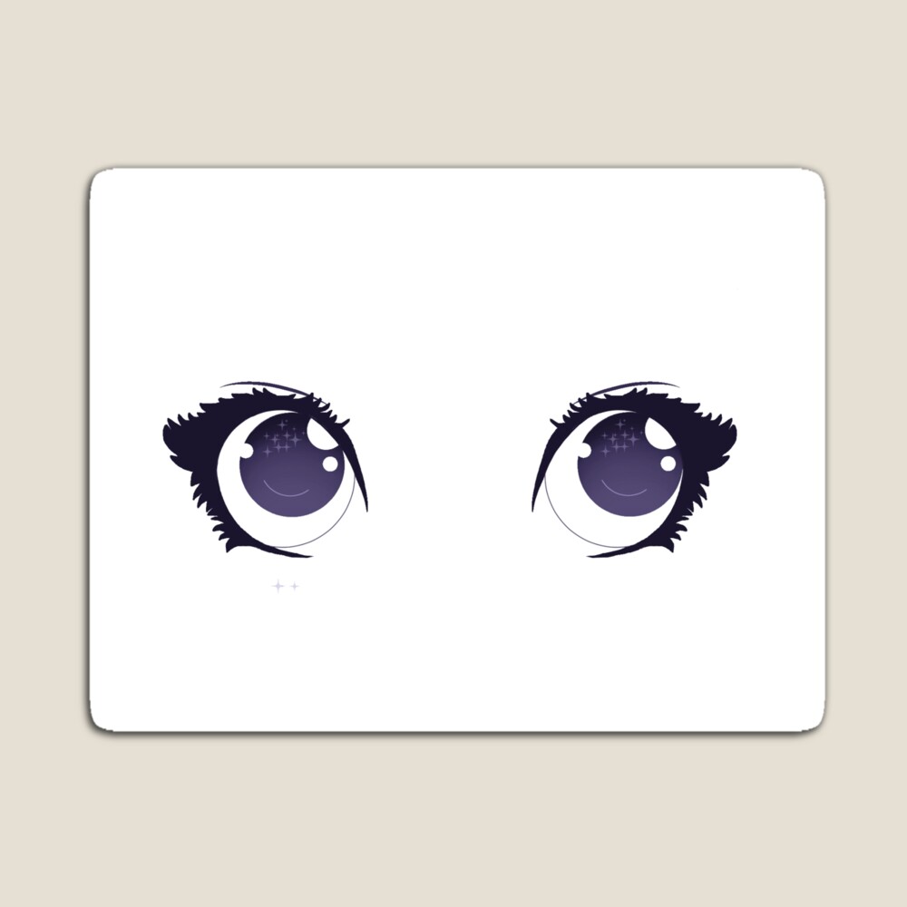 Cute Anime Eyes Art Board Print for Sale by Jessiecrow87