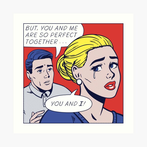 You and Popart Art Print