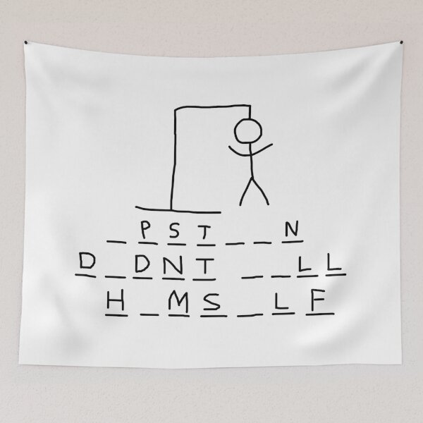 Item preview, Let's Play Hangman designed and sold by joshcartoonguy.