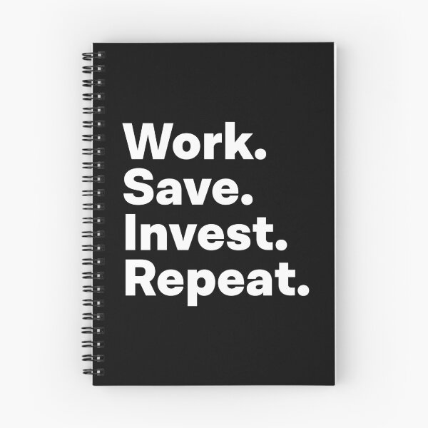 Item preview, Work Save Invest Repeat designed and sold by teesaurus.