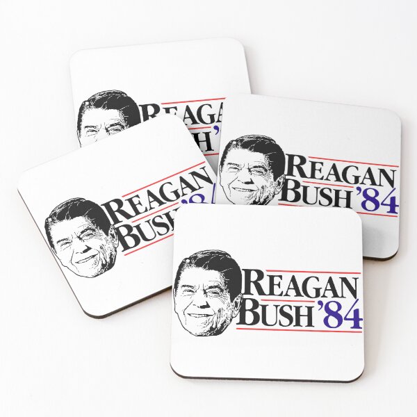 Item preview, Reagan Bush '84 designed and sold by CryptidVinyls.