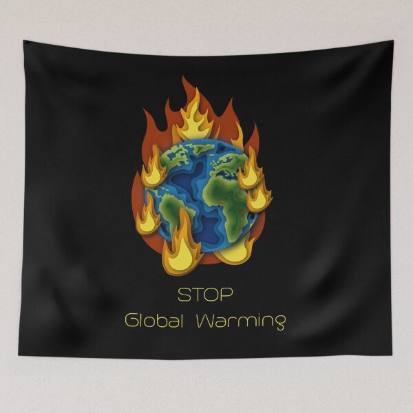 Item preview, Stop Global Warming Earth designed and sold by OlympusMons.