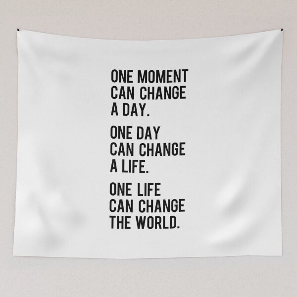 Item preview, Buddha quote, One moment can change a day designed and sold by corbrand.