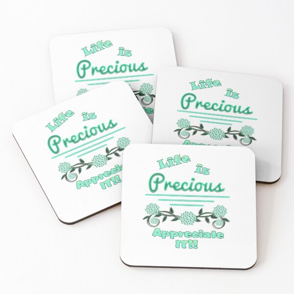 Item preview, Life is Precious...Appreciate it illustration on a transparent background designed and sold by With My Hands By K.