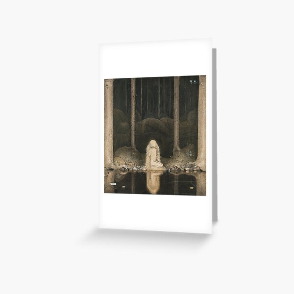 Set of 5 Blank Greeting John Bauer-The Princess & The Trolls Note Cards Set of 5 Blank Greeting John Bauer-The Princess & The Trolls Note Cards