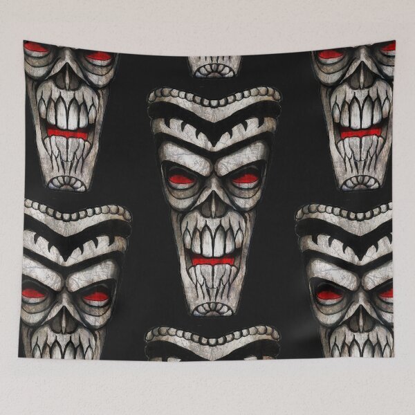 Item preview, Tiki Skull designed and sold by ShayneoftheDead.