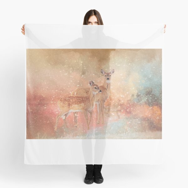White tails in the Snow Scarf