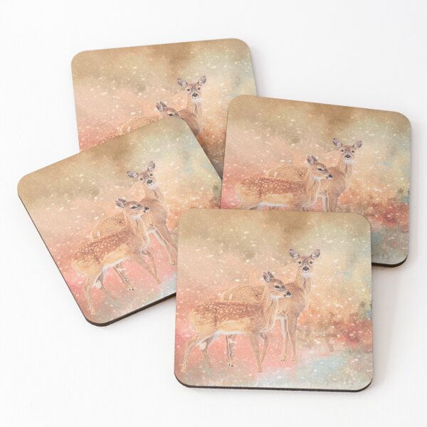 Item preview, White tails in the Snow designed and sold by montanaartist.