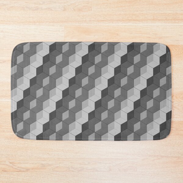 Item preview, Shades of gray hexagon - color harmony designed and sold by Tahuverian.