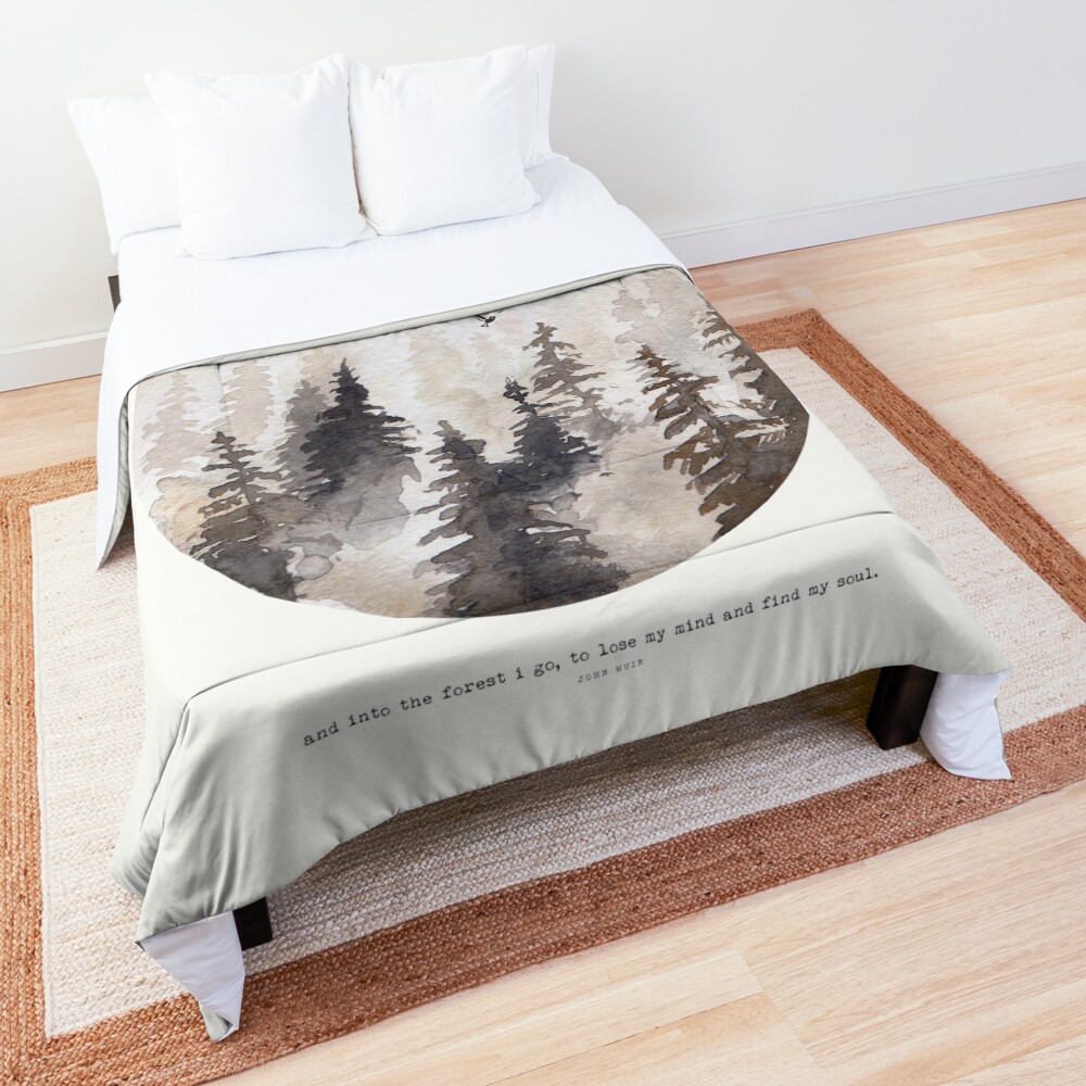 Item preview, Comforter designed and sold by wolfandbird.