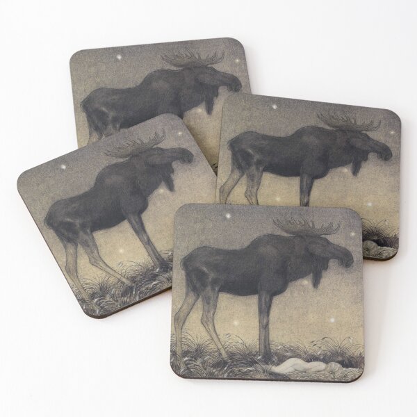 Item preview, Leap The Elk And Princess Tuvstarr by John Bauer designed and sold by immortalpeaches.