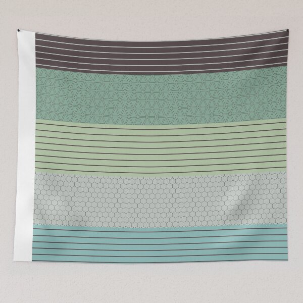 Item preview, Cold colors and patterns - color harmony designed and sold by Tahuverian.
