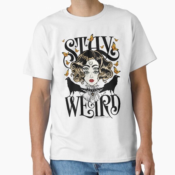 Item preview, Rose and The Ravens {Stay Weird} Colour Version designed and sold by wolfandbird.