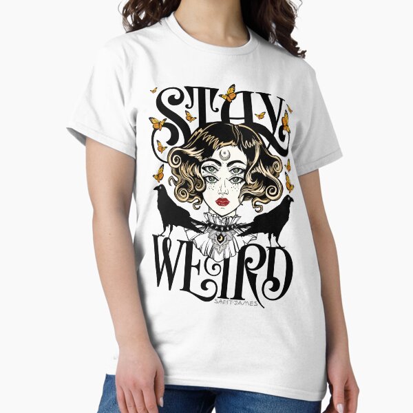 Artikel-Vorschau von Rose und die Raben {Stay Weird} Farbversion, designt und verkauft von wolfandbird.