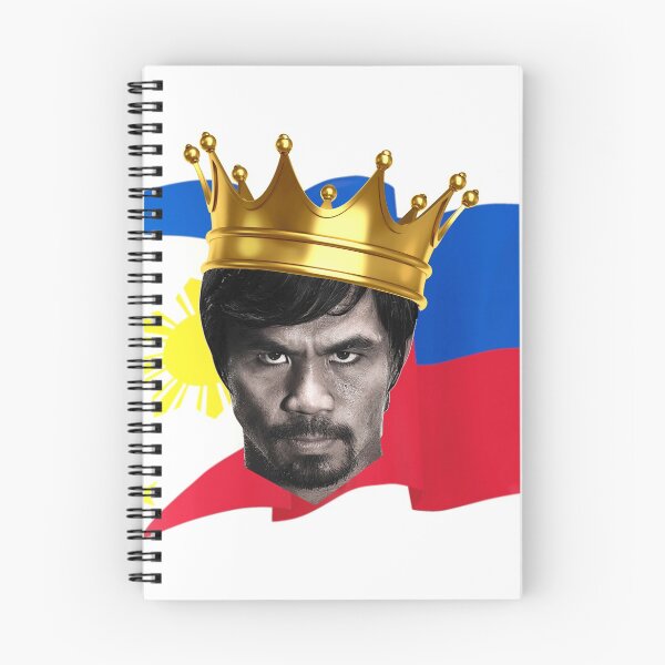 Artikelvorschau, Manny Pacquiao König der Philippinen entworfen und verkauft von Boxingsfinest.