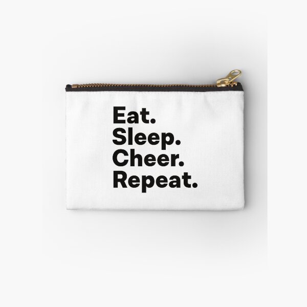 Item preview, Eat Sleep Cheer Repeat designed and sold by teesaurus.
