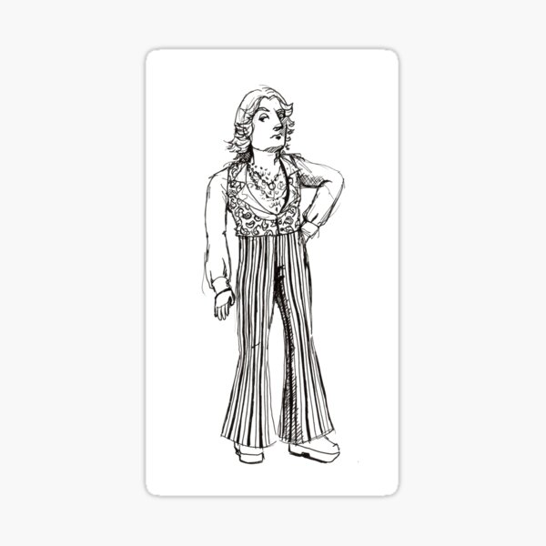 Bell Bottoms Sticker