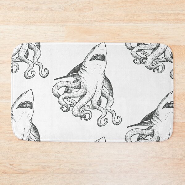 Item preview, Pointillist Sharktopus designed and sold by tayearted.