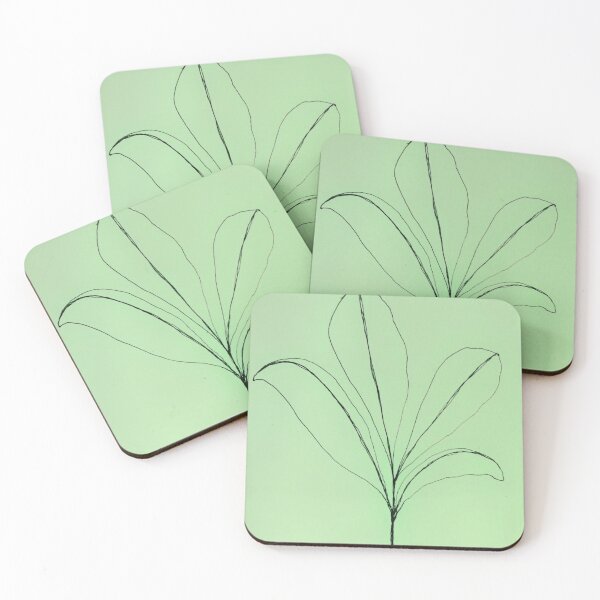 Item preview, Minimal Leaves Line Art designed and sold by Natalie Ricker.