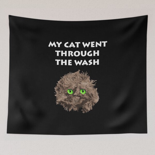 Item preview, Cat went through the wash designed and sold by bradm50.
