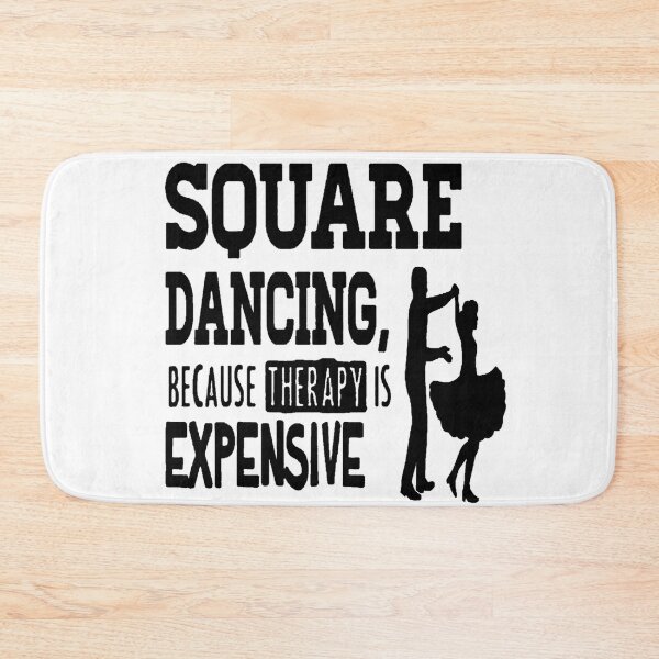 Item preview, SQD Therapy Black designed and sold by Square Dancing Gifts & Merchandise.