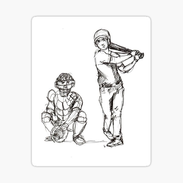 Baseball Sticker