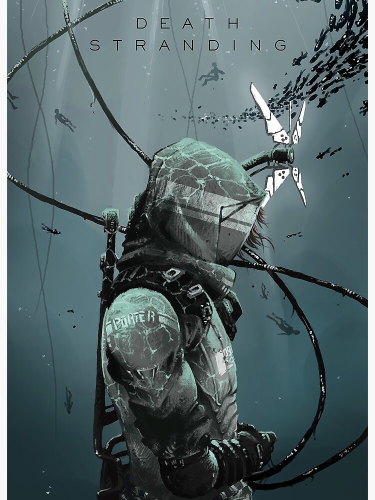 Death stranding Poster for Sale by Blaacklight