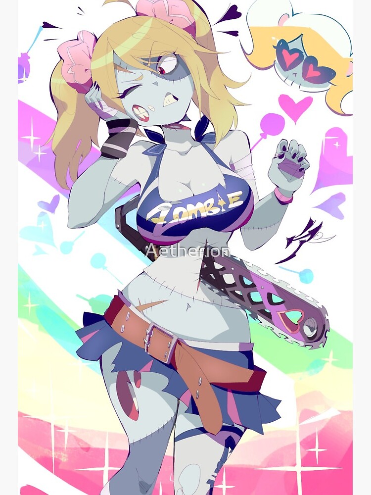 Anailis Dorta - Lollipop Chainsaw HUD fanart(?)