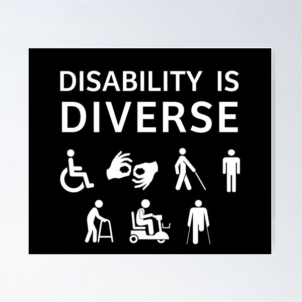 Item preview, Disability Is Diverse designed and sold by awarenessgearco.