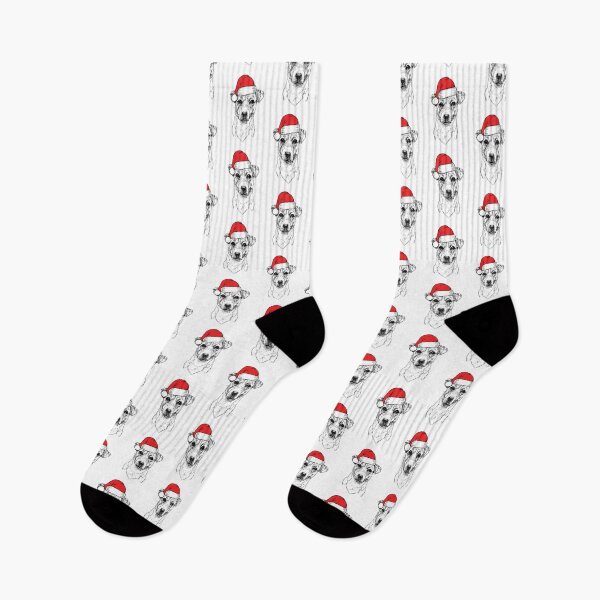 Item preview, Christmas Jack Russell Terrier Santa Dog Holiday designed and sold by thepawster.