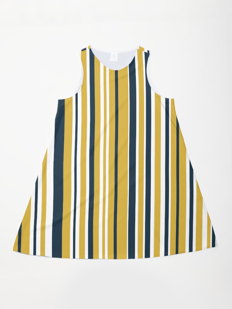 yellow and white dress blue and black Soft Peplum Layered Knit Sleeveless Dress Black / Small main image 1