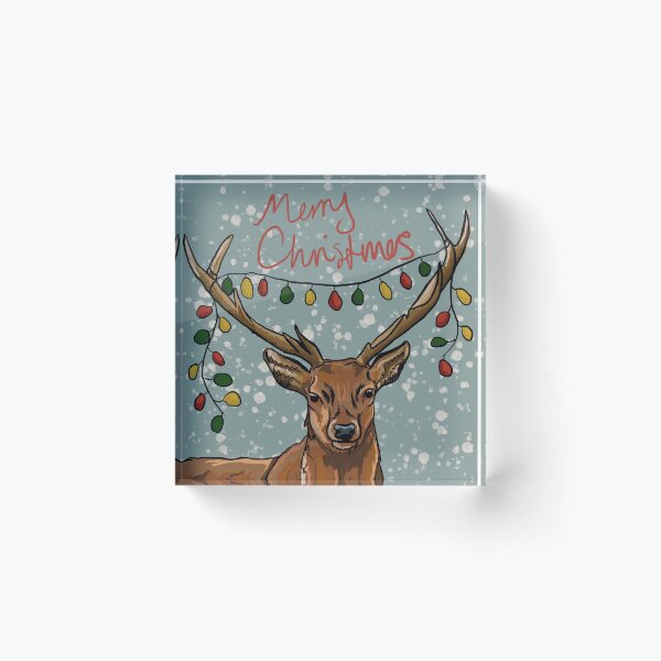 Item preview, Christmas Stag designed and sold by bethfrostart.