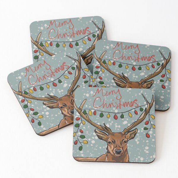 Item preview, Christmas Stag designed and sold by bethfrostart.