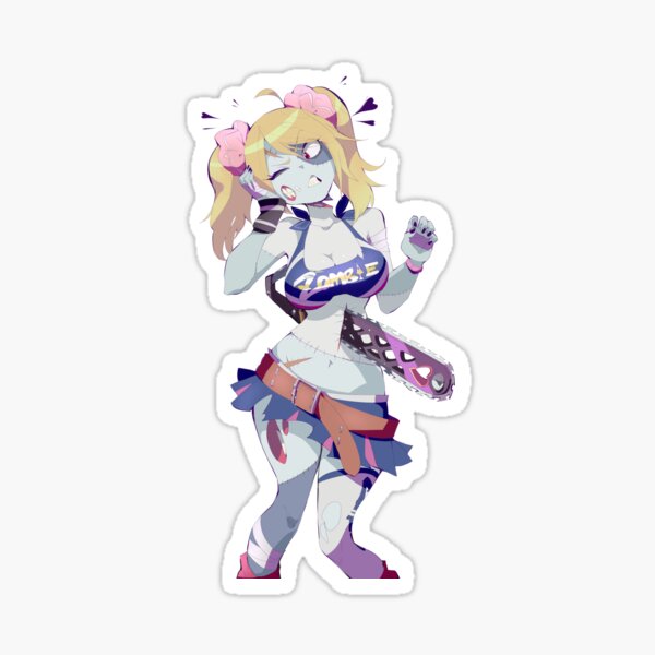 Three Ratels B298 Funny Anime Game Lollipop Chainsaw Juliet For Car  Stickers Removeable Sexy Decals Vinyl Material Decor