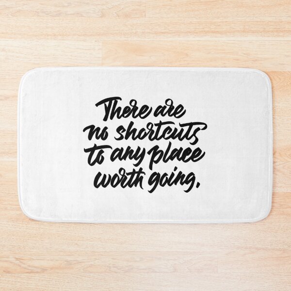 Item preview, No Shorcut designed and sold by ThePrintees.