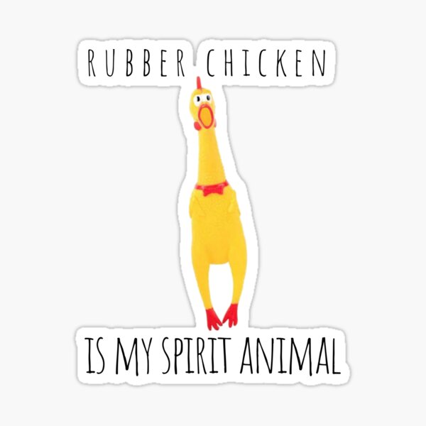 Artikel-Vorschau von Gummihuhn ist mein Geisttier, designt und verkauft von LittleBoop.