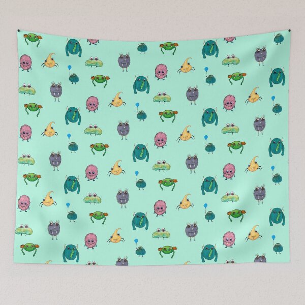 Item preview, Monster pattern designed and sold by LeighsDesigns.