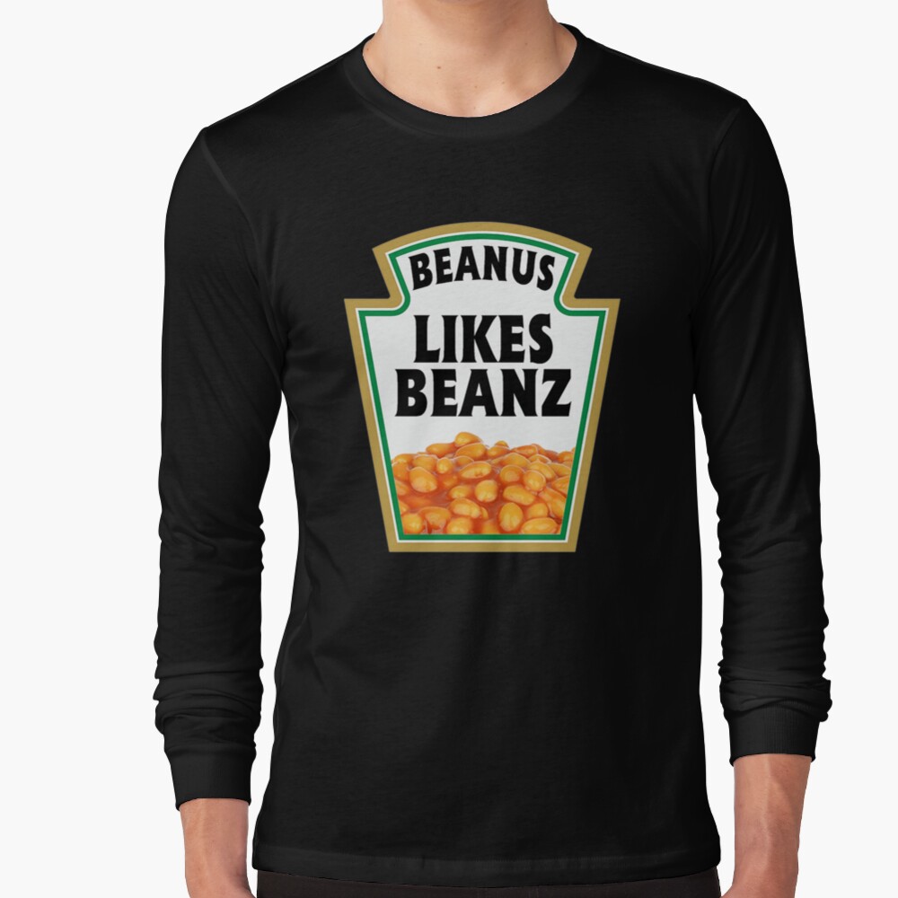 Beanus Likes Beans Long Sleeve T-Shirt