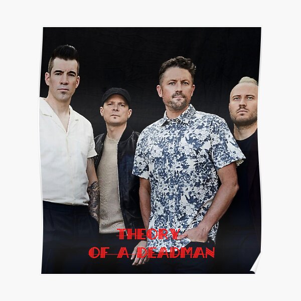 Theory of a Deadman music poster
