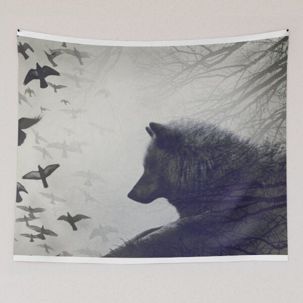 Item preview, Wolf's Vigil designed and sold by TheMightySnail.
