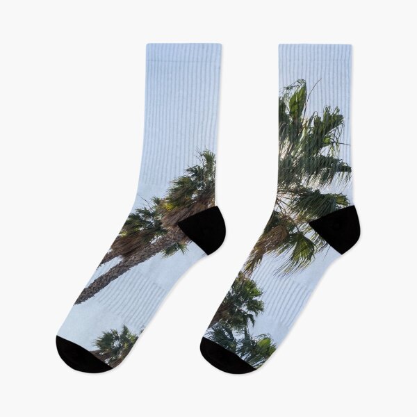 Item preview, Palmy Brilliance - Palm Tree Row and Sunburst designed and sold by Georgia Mizuleva.