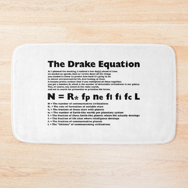 Item preview, Drake_Equation designed and sold by auraclover.