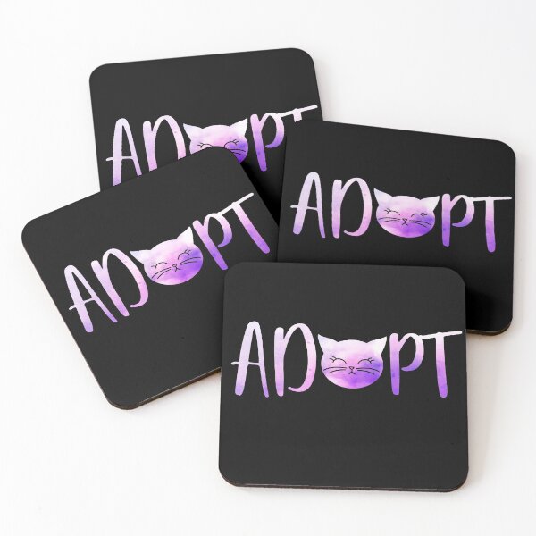 Item preview, Adopt Don't Shop Rescue Cats designed and sold by PrettyPittie Shop.