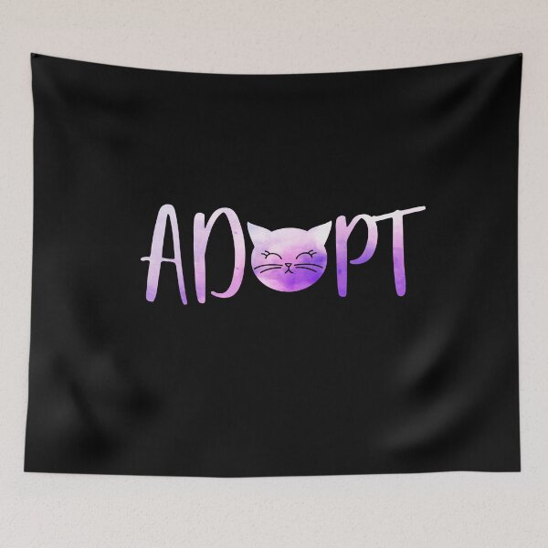 Item preview, Adopt Don't Shop Rescue Cats designed and sold by PrettyPittie Shop.