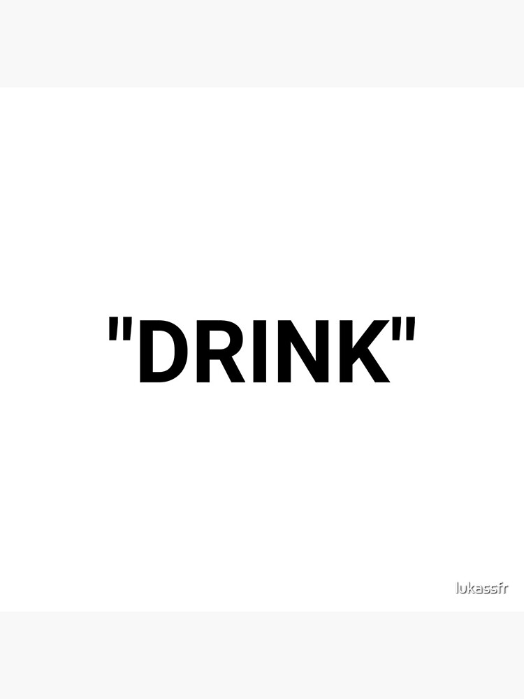 Drink Quotation Marks by lukassfr