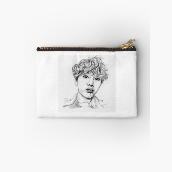 Item preview, BTS J-Hope with curly hair designed and sold by maykingart.